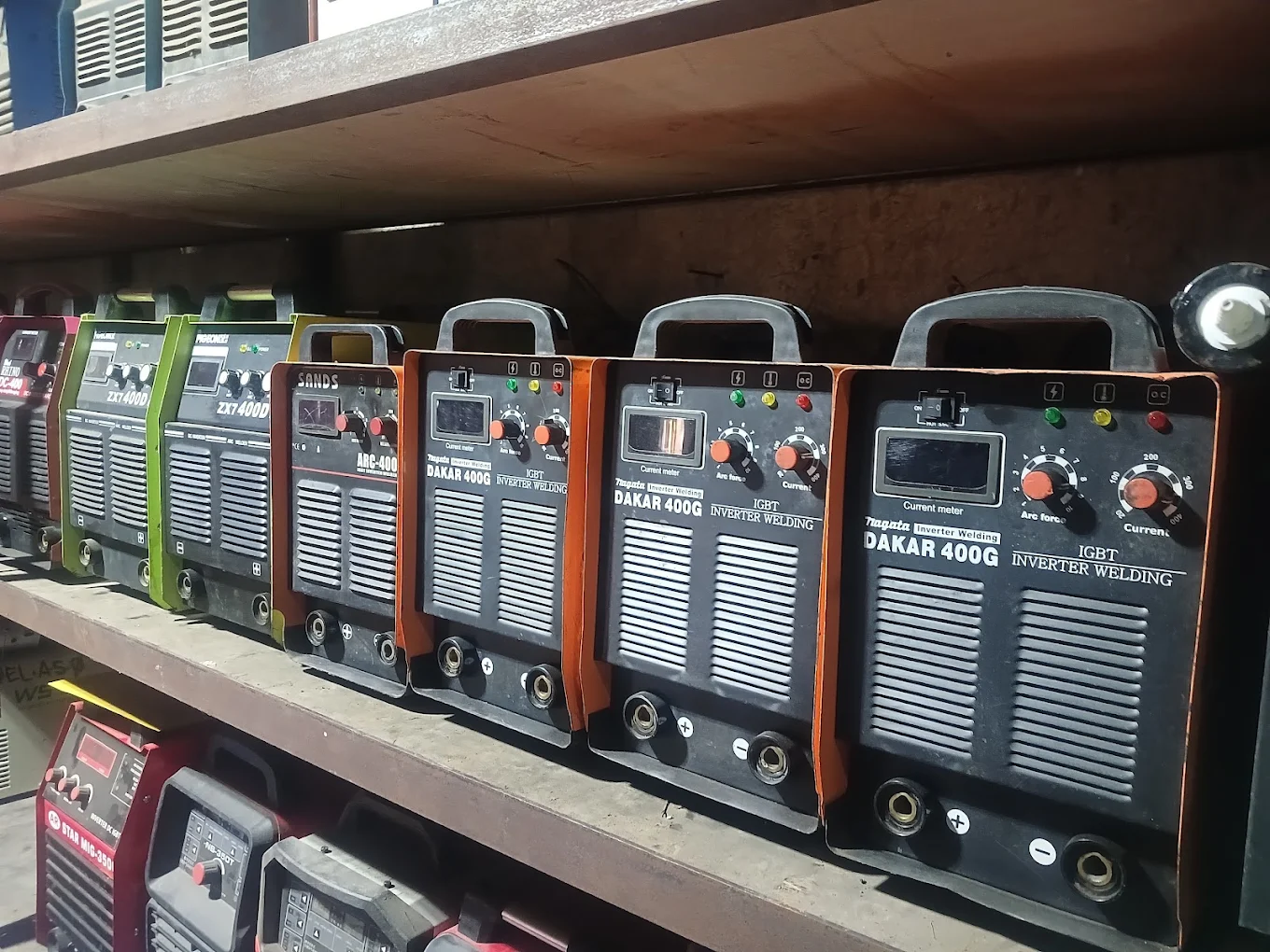 Unit Mesin Las Inverter Siap Pakai